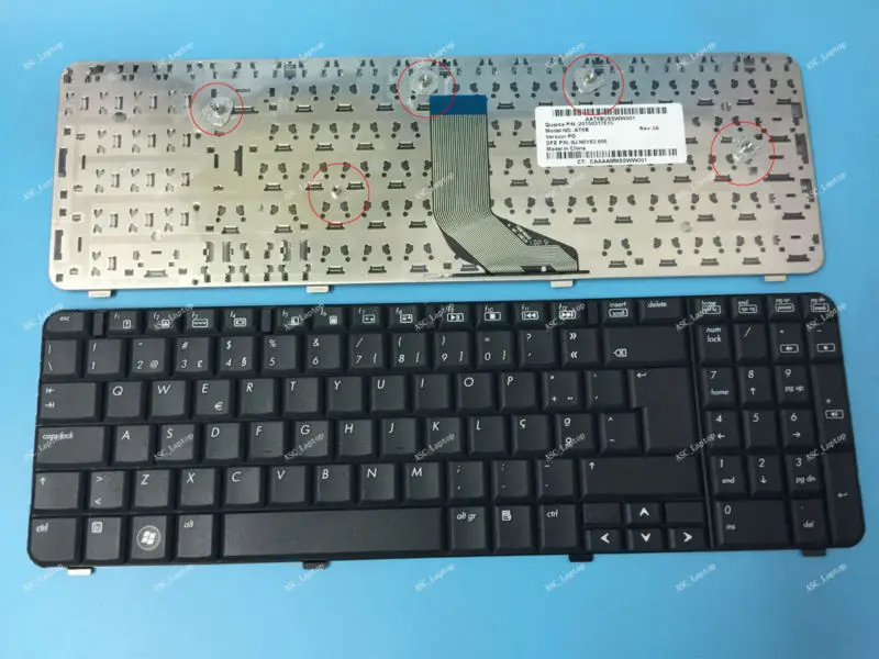 Новая португальская Клавиатура для ноутбука HP Compaq Cq61 G61 100|new imac keyboard|keyboard protector for