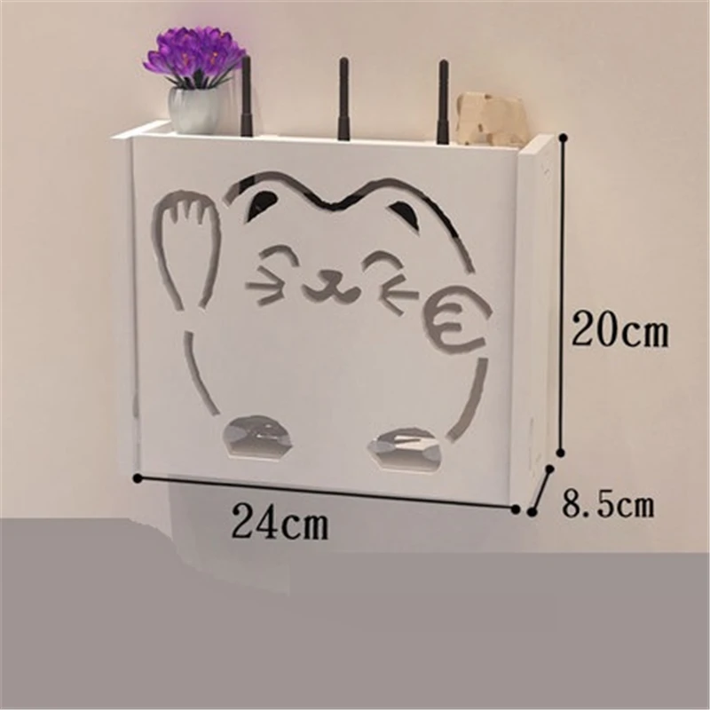 Wifi роутер, креативная гостиная, многофункциональная коллекция, стопки, шкаф, полка, коробка, розетка, крышка, стеллаж для хранения, вешалка - Цвет: MODEL K