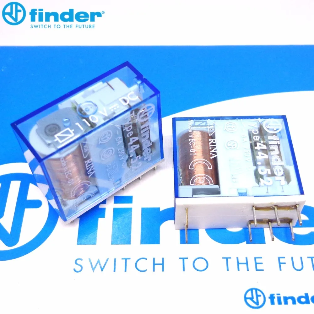 

Brand new and original finder TYPE 44.52 110VDC 44.52.9.110.0000 finder relay