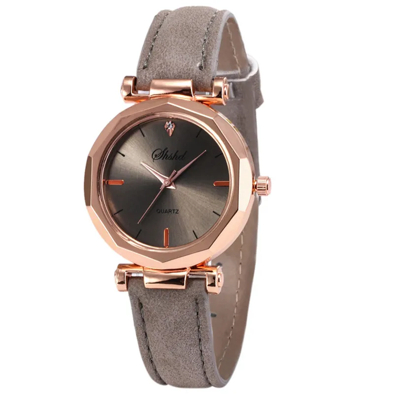 Gray Простые Женские часы модные часы Cucko женские часы башня Minimalis Kol Saati Zegarki Damskie Reloj Mujer reloj de mujer@ 50 - Цвет: Gray