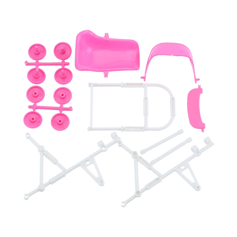 1 комплект аксессуаров для кукол тележка коляски DIY 10 12 см миниатюрная коляска