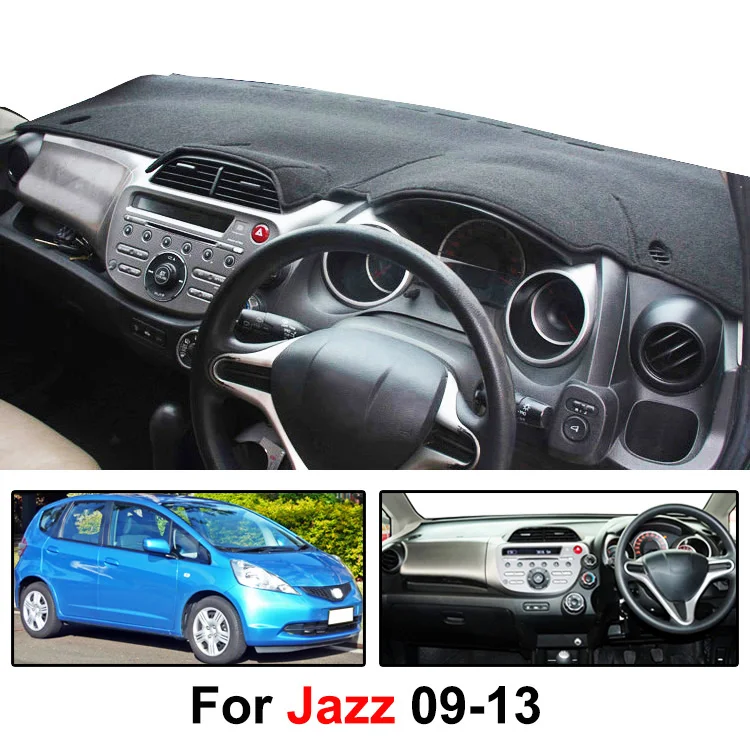 Чехол Xukey для приборной панели коврик подходит Honda Jazz Pad Солнцезащитный чехол 2009