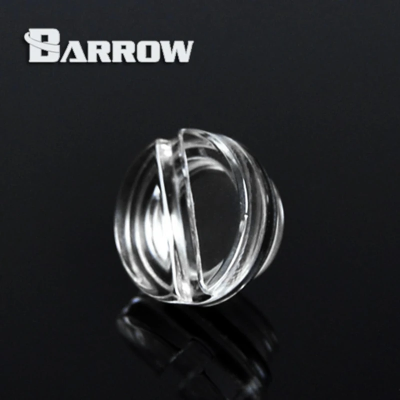 

Barrow 2Pcs/lot G1 / 4 " High Transmittance PMMA Acrylic Screw Down Sealing Plug Interface Water Cooling Accessories YKLZS1-T01