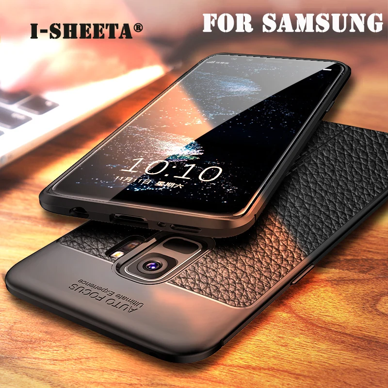 Мягкий ТПУ силиконовый кожаный чехол для телефона с 3D рисунком Samsung Galaxy S9 Plus Note 8 9
