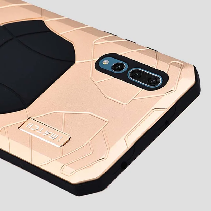 Роскошный уличный IMATCH для huawei P30 P20 Pro Чехол спортивный армейский Тактический противоударный водонепроницаемый металлический и силиконовый чехол для телефона