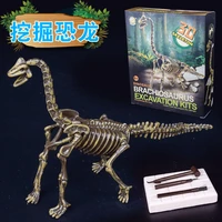 deluxe edition dinosaur excavation kits toys novelty archaeology digging s assemble model fossil clay