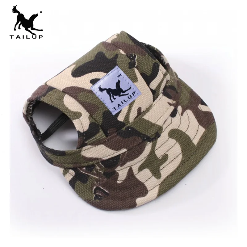 TAILUP товары для домашних животных кошка собака шляпа с ушками холщовая бейсболка для маленьких собак уличные аксессуары походные товары для животных