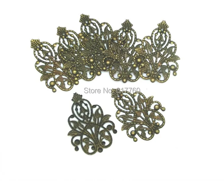 Фурнитура для ювелирных изделий 4 8x3 5 см J0030|diy jewelry findings|jewelry findingsflower connector |