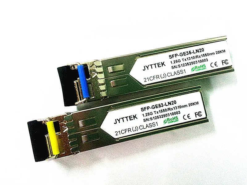 

SFP BI-DI transceivers SFP 1.25G 1310TX1550RX LC 20KM