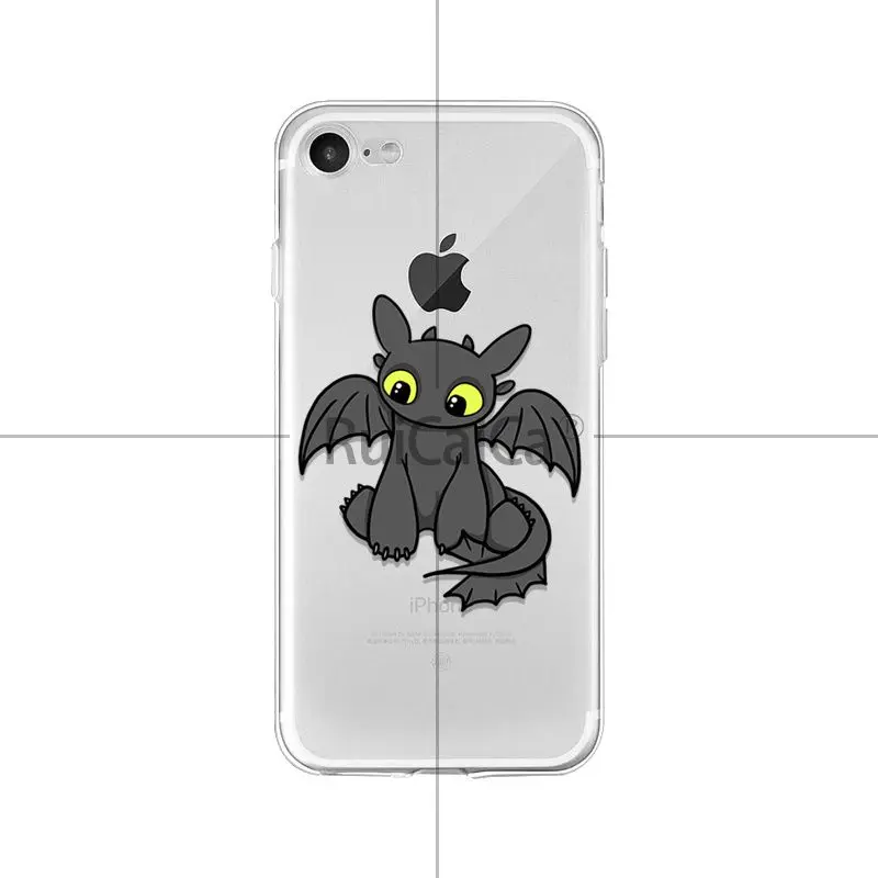 Ruicaica Беззубик Как приручить дракона аксессуары для телефона чехол iPhone 8 7 6 6S Plus X XS
