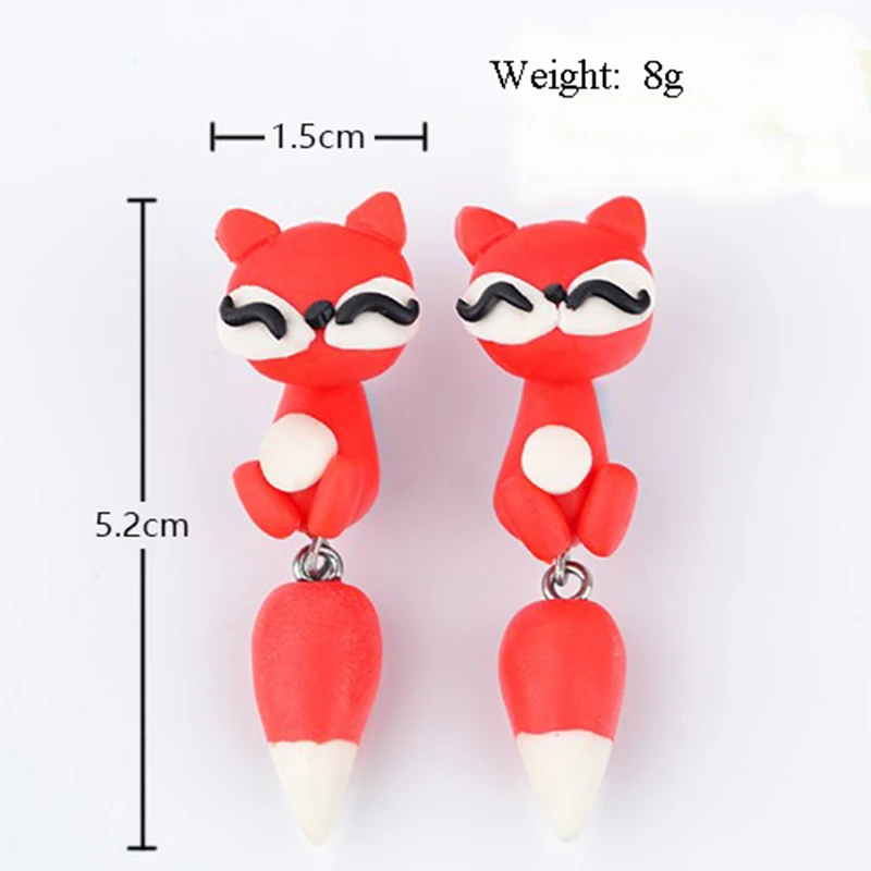 Модные женские свадебные серьги с милыми животными 10 стилей серьги-гвоздики