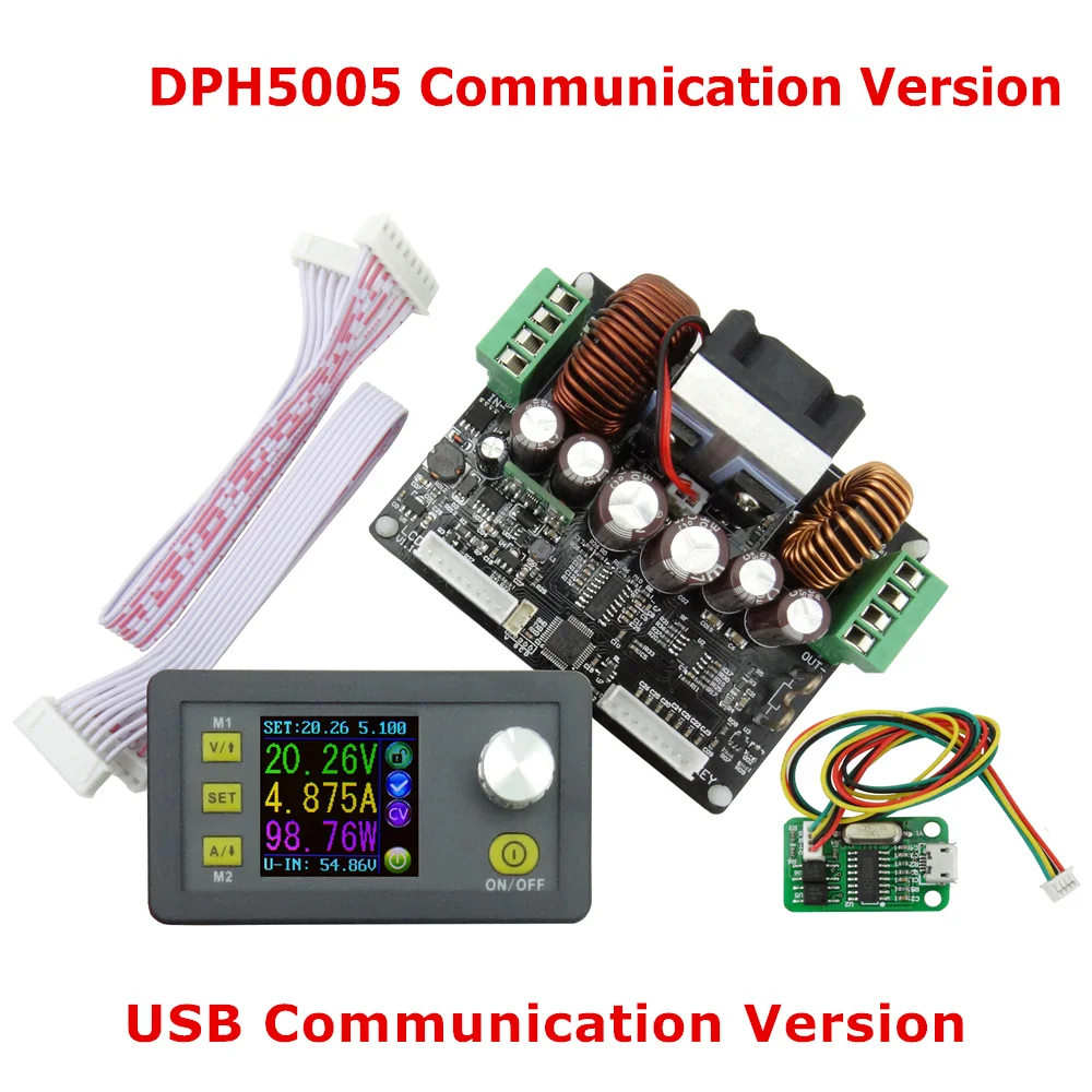 Цифровой программируемый преобразователь постоянного напряжения DPH5005 50 в 5A