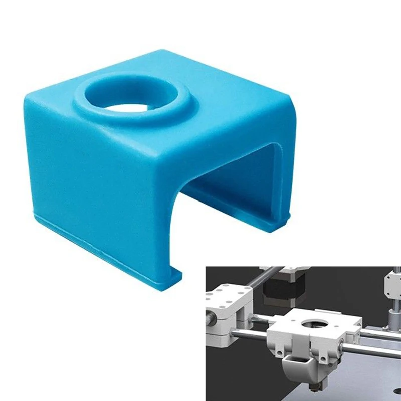 Силиконовые носки Mk10 керамическая изоляция для Wanhao Dupicator D4/I3/Dremel I3 Makerbot 2 Qidi Tech