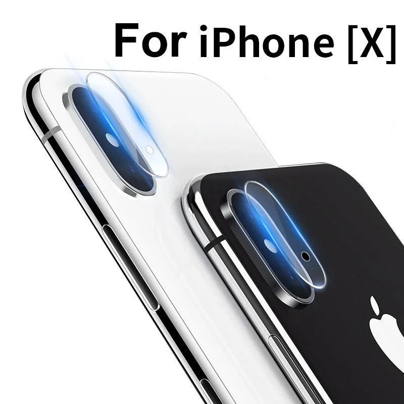 Прозрачная плёнка 5.8для iPhone X Защита объектива для 10 защита камеры закаленное