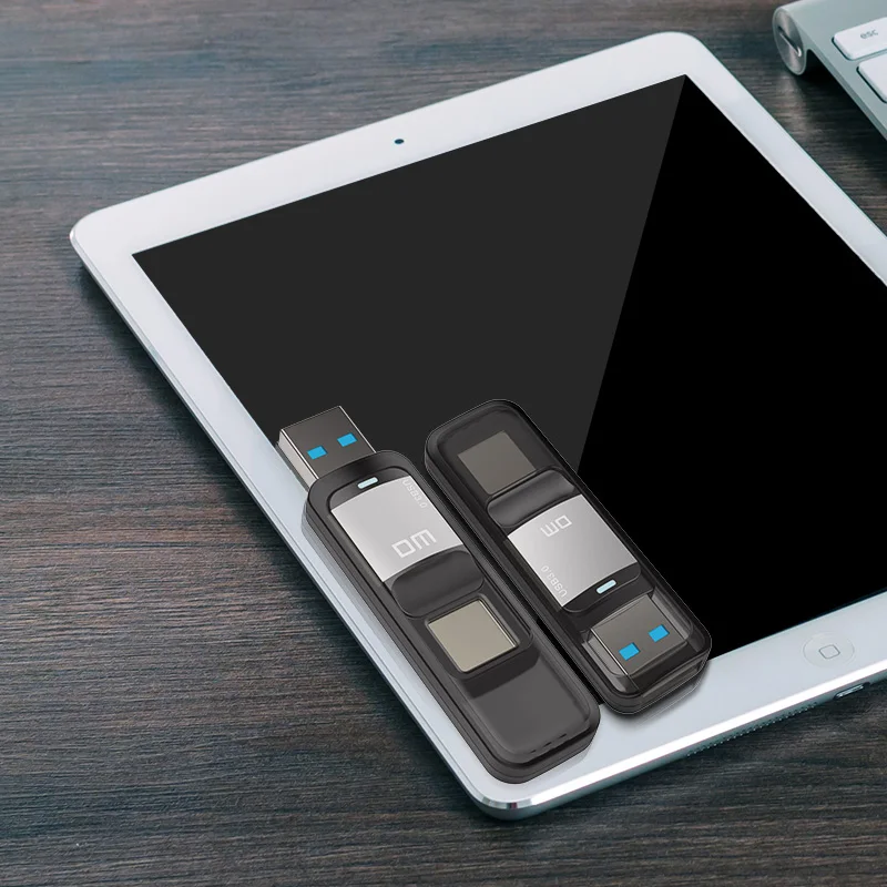 Сканер отпечатков пальцев зашифрованная безопасность USB3.0 128 ГБ флэш накопитель