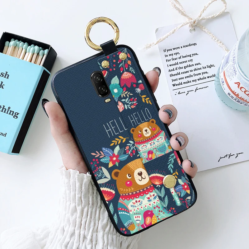 Чехол с ремешком на запястье для Oneplus 3 One plus кольцо подставкой мягкий чехол из ТПУ