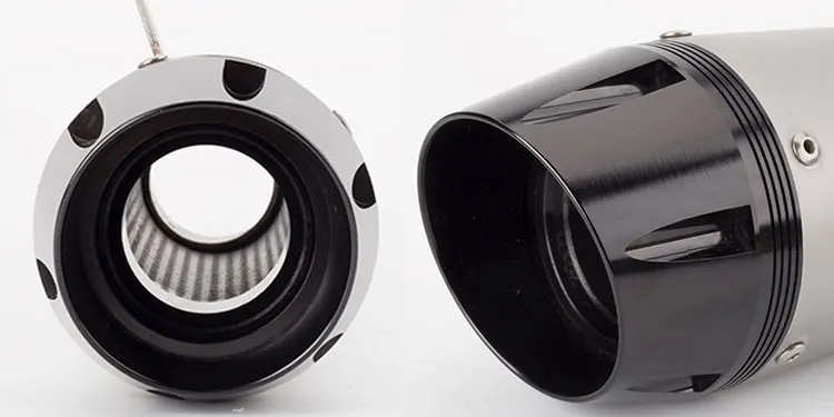 36-51mm universal motorcycle exhaust muffler r6 mt09 ninja400 z900rs z1000 gsxr750 K11 ZX6R | Автомобили и мотоциклы