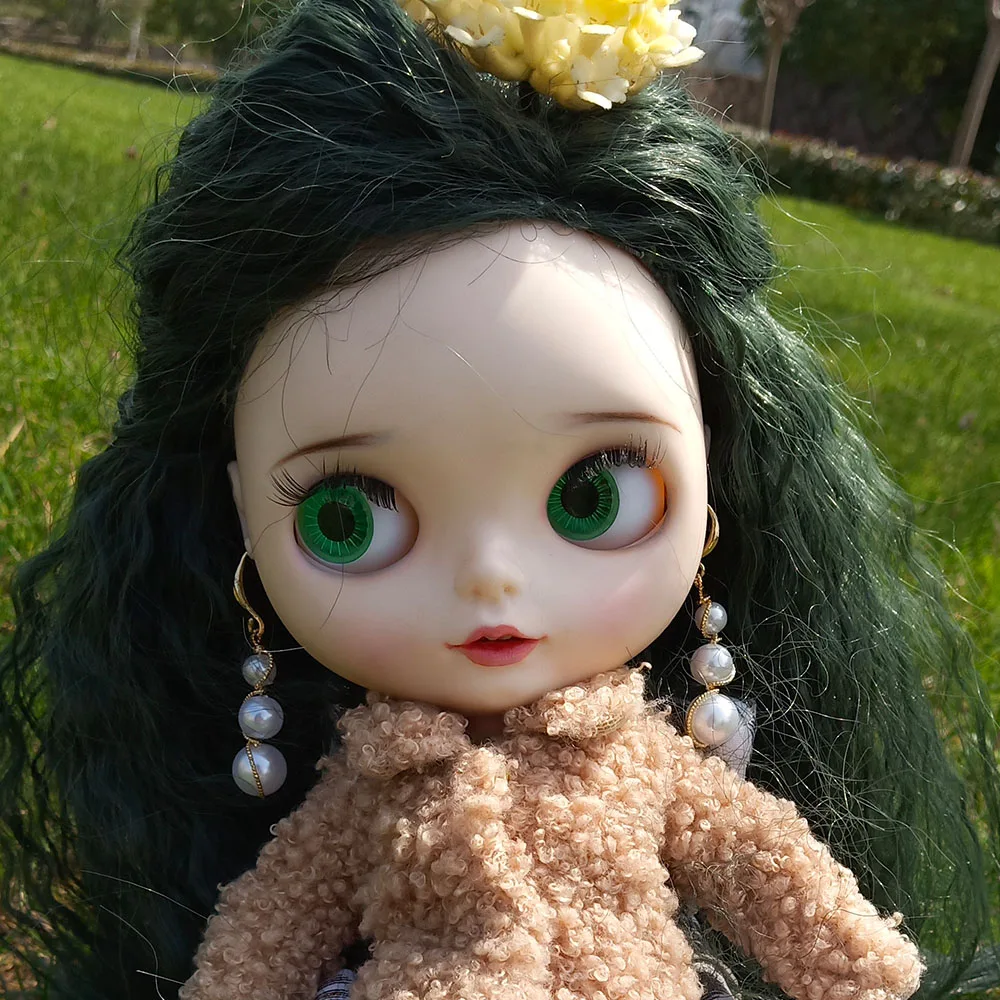 Милые кукольные серьги с длинным костюмом 1/3 1/4 1/6 BJD аксессуары для кукол 3 жемчуга