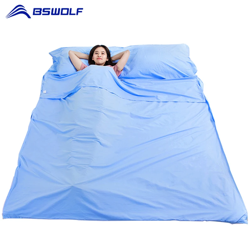 BSWolf конверт спальный мешок лайнер Сверхлегкий портативный путешествия Туризм