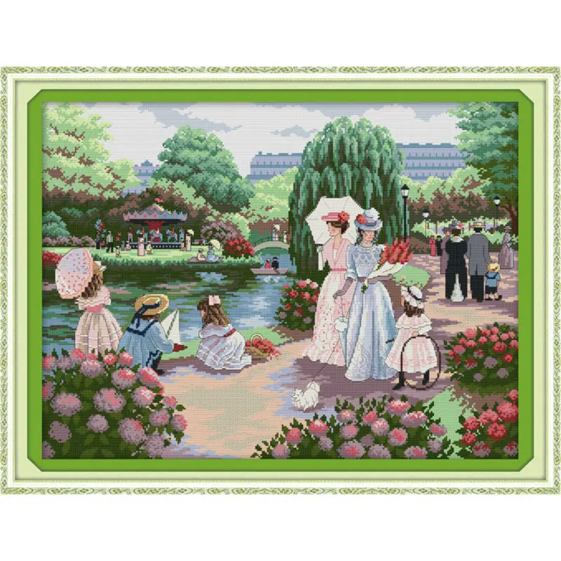 Joy Sunday DIY Набор для рукоделия вышивка крестиком напечатанный холст DMC 14CT 11CT набор