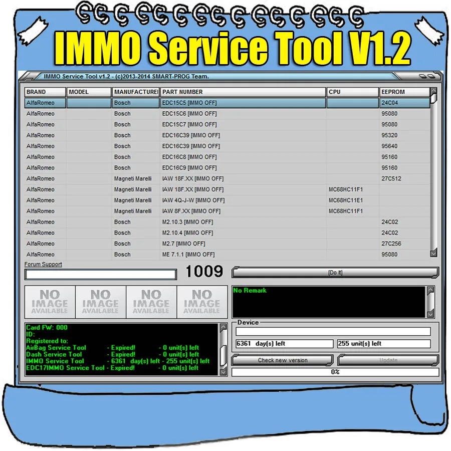 Горячая Edc 17 IMMO Сервис Инструмент V1.2 PIN код и Immo Off работает без регистрации