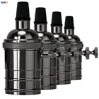 Патрон лампы IWHD E27 в стиле ретро, патрон лампы 110-220 В