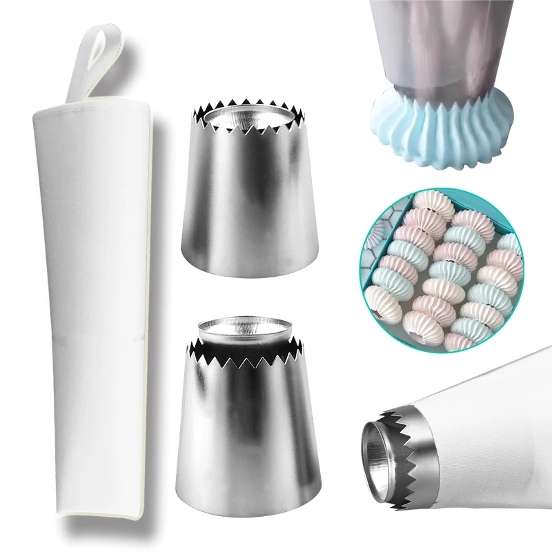 3 шт./компл. DIY Украшение для печенья Nozzle Mouth айсинга Кондитерские насадки из