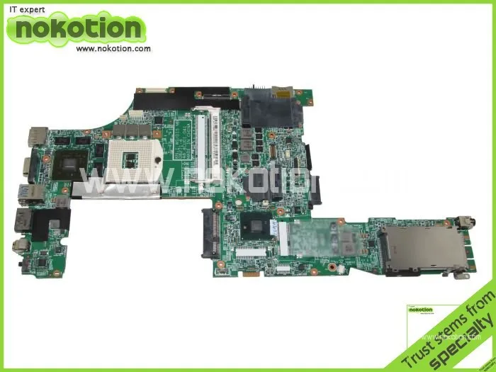 NOKOTION для Lenovo T510 материнская плата ноутбука 63Y1894 48.4CU01. 041 Intel QM57graphics card DDR3|laptop