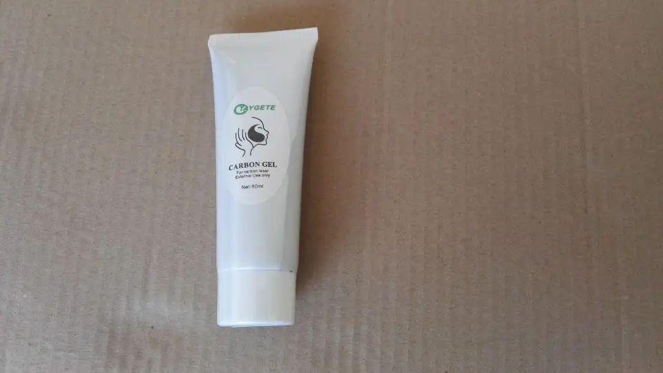 

hot selling laser carbon gel cream use for yag laser skin toning black doll