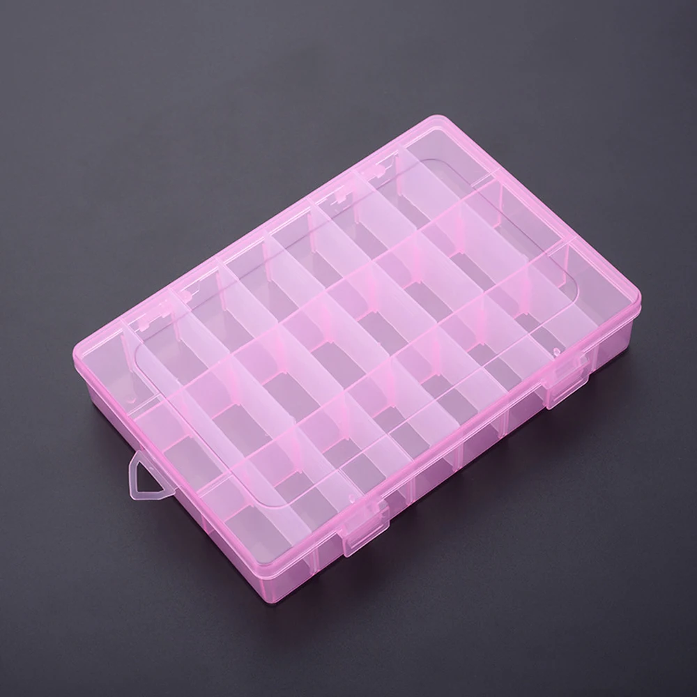 Съемный 24 слота ящик для инструментов электронная часть винт ювелирные бусины