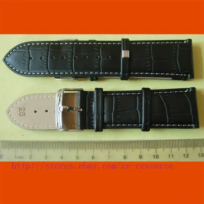 Ремешок для часов черный 1x26 мм #01|watch band|watch band blackwatch watch |