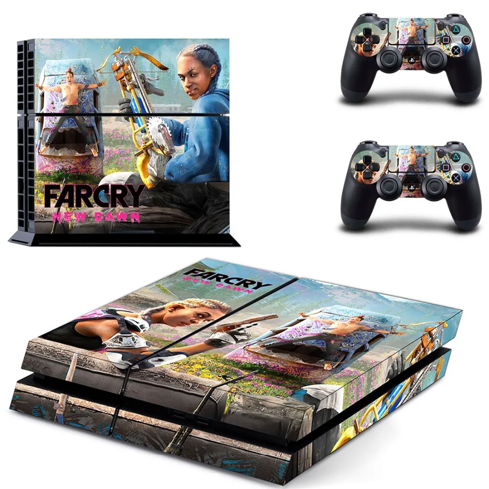 Виниловая наклейка для игровой консоли Sony Playstation 4 и контроллера PS4|Наклейки| |