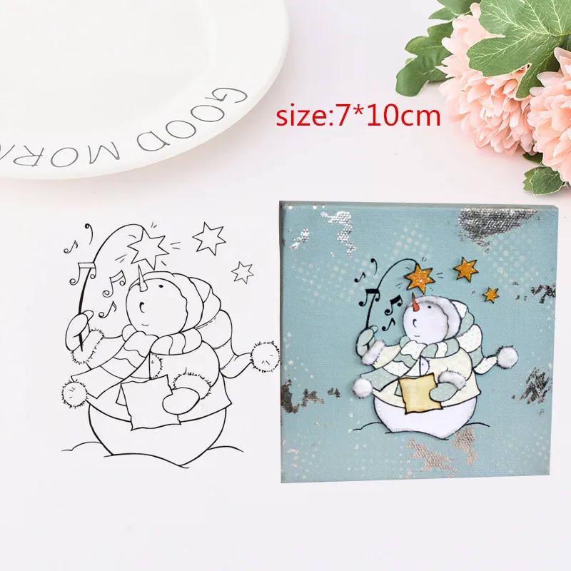 Прозрачный чистый силикон штампы для DIY Изготовление скрапбукинга diy фото ролик