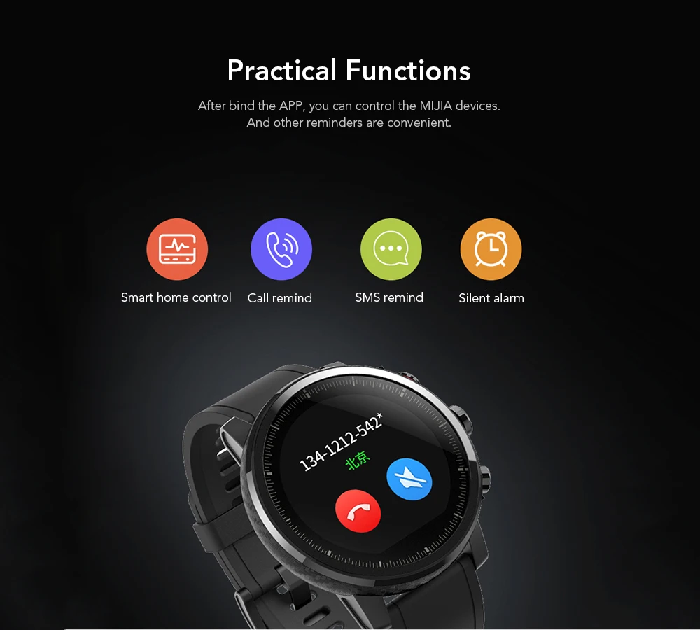 Huami Amazfit 2 спортивные Смарт часы gps 5ATM пульсометр водонепроницаемый анти потеря