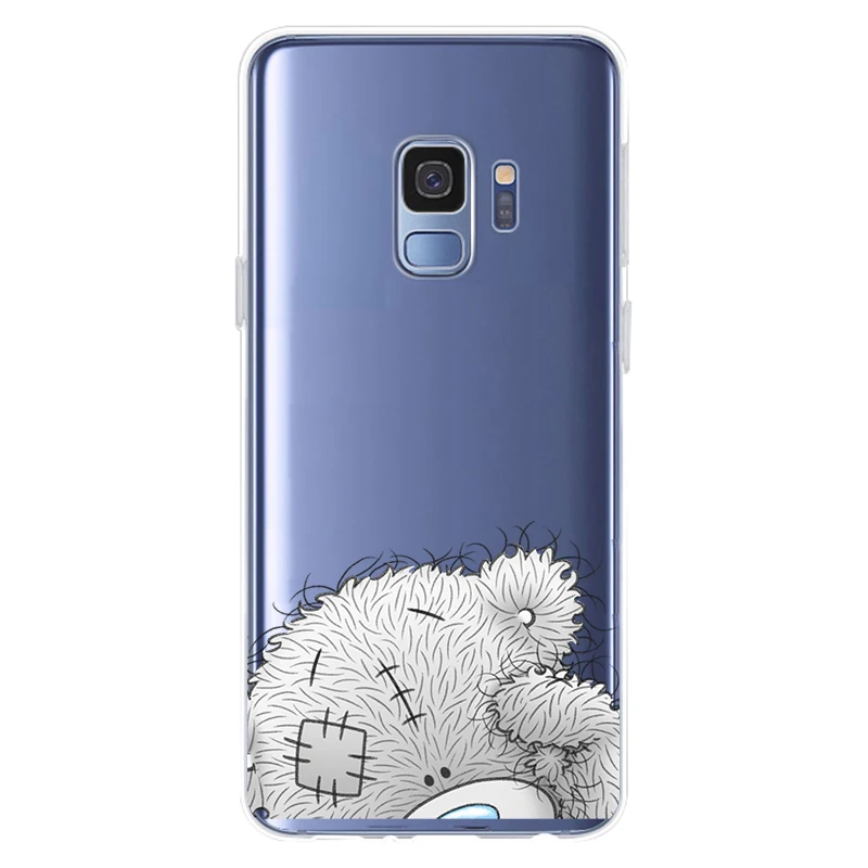 Чехол для Samsung Galaxy S6 S6edge A7 S7edge S8 S9 Plus A5 J5 J7 2016 Tatty Teddy Me To You Bear мягкий силиконовый