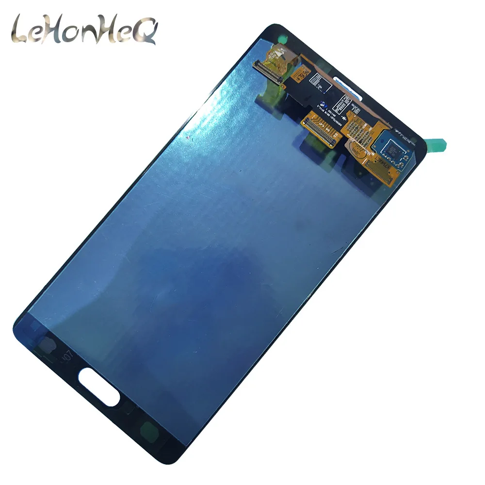 AMOLED ЖК дисплей для samsung Galaxy Note4 2014 N910 N910F N910K с сенсорным экраном дигитайзер сборка