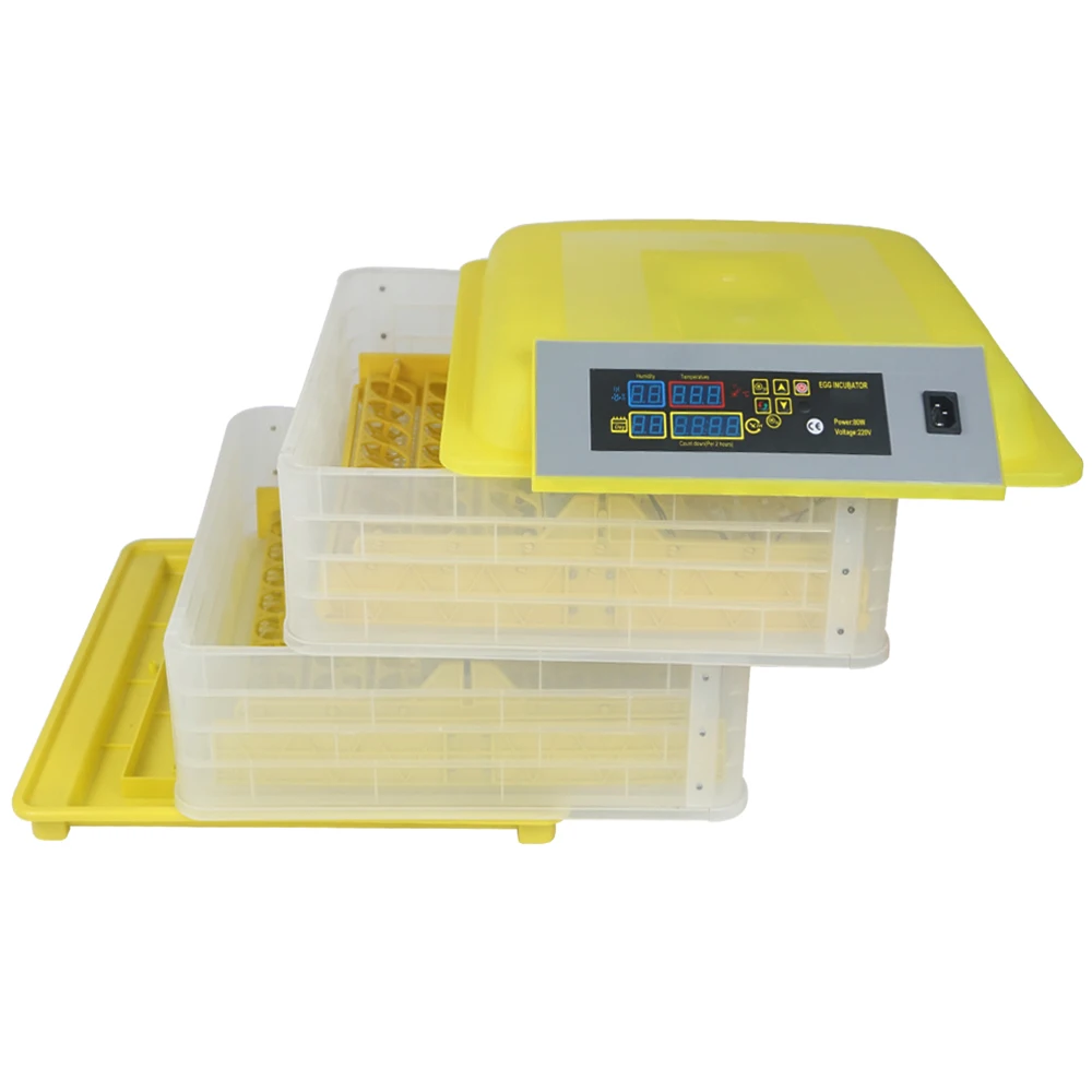 Цифровой Температура питомнике 96 яйца мини инкубатория инкубатор Хэтчер для