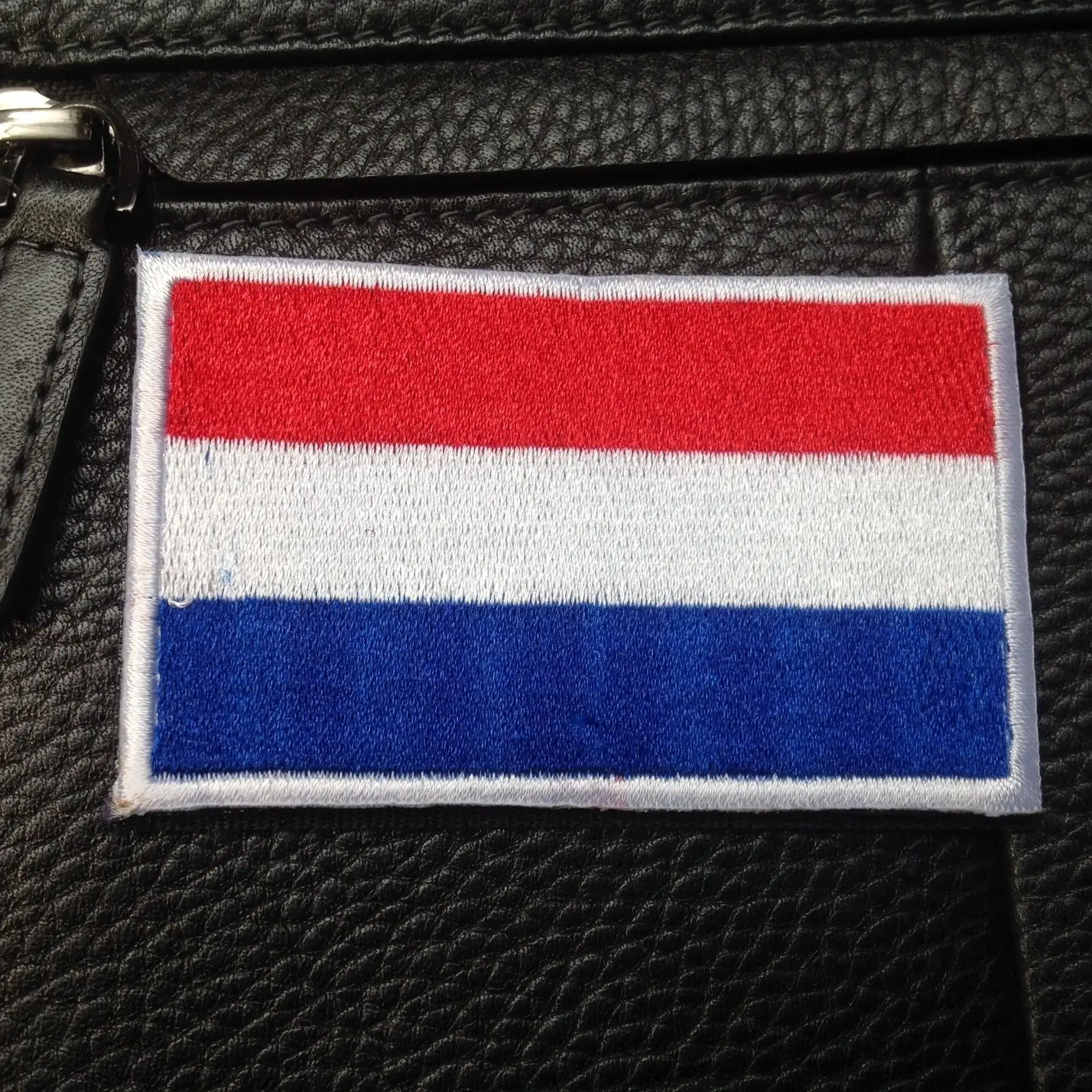 Голландский национальный флаг Нидерландов Волшебная наклейка обруч и петля