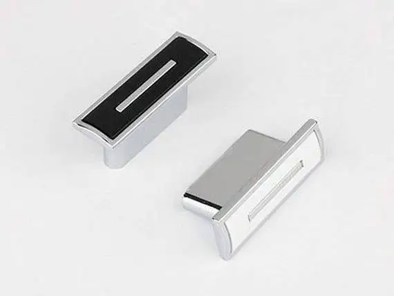 Modern Cabinet Door Handles Pulls in Black, White, and Silver - 32mm, 96mm, 128mm, 160mm, and 224mm Sizes. Ideal for Dressers, Drawers, and Kitchen Cabinets image 5