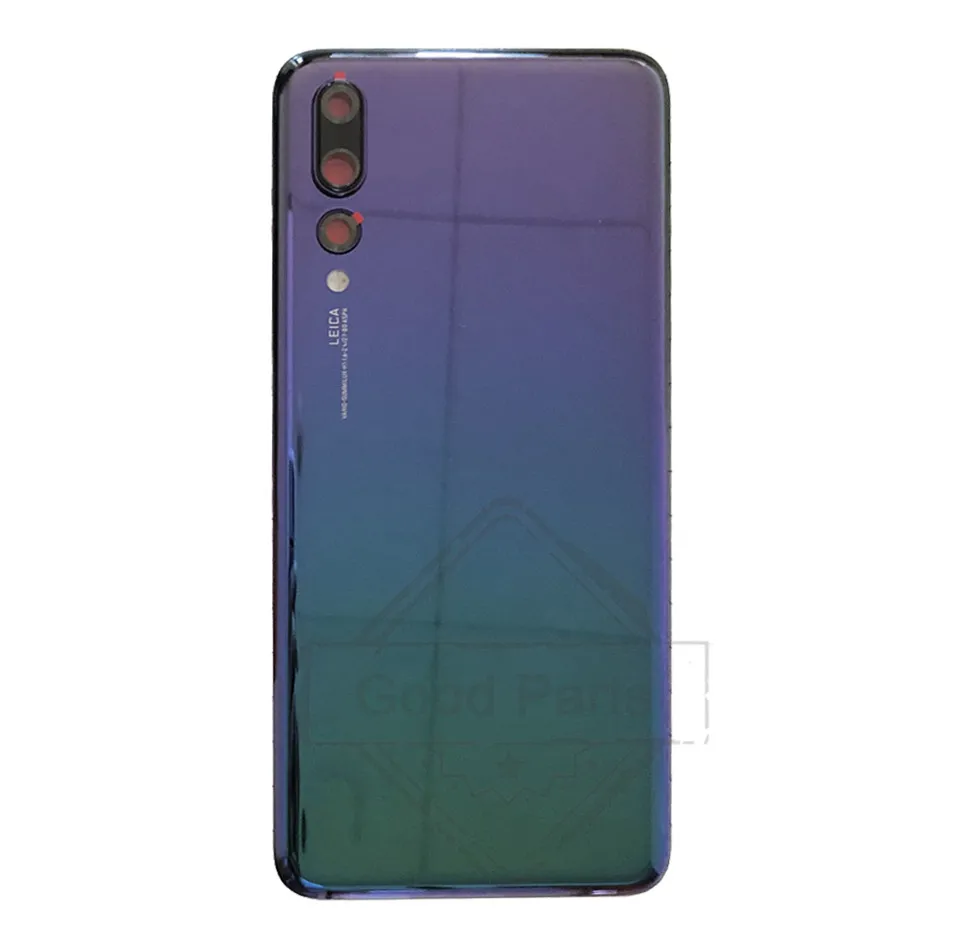 Задний корпус для huawei P20 Pro запасная часть задняя крышка батарейного отсека стеклянная панель Замена+ объектив камеры P20 Plus дверь