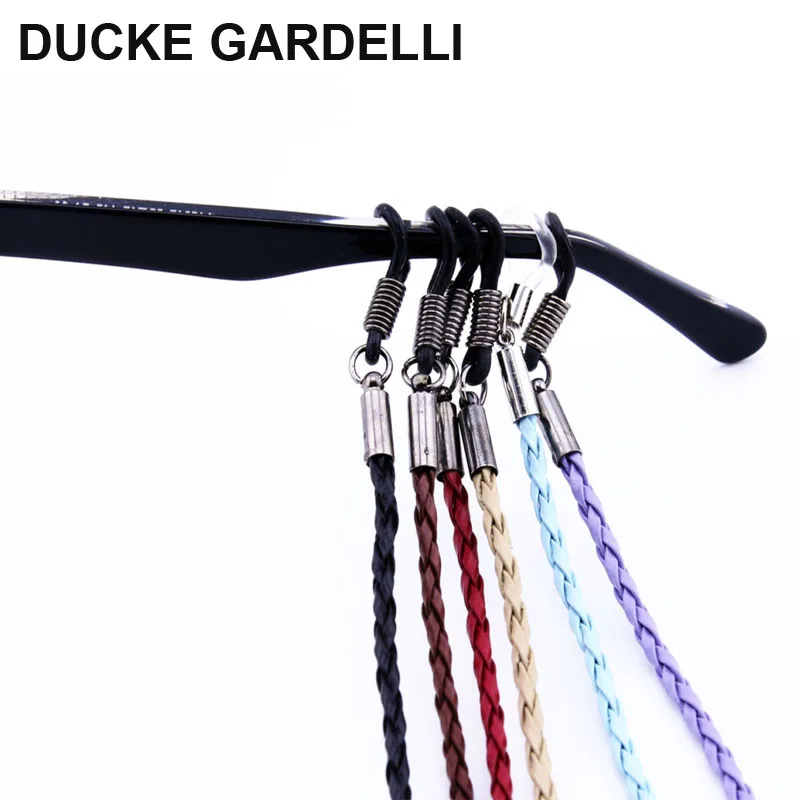 Кожаный шнурок для очков DUCKE GARDELLI регулируемый держатель цветной кожаный ремешок