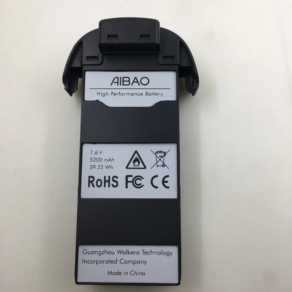 

Зарядное устройство Lipo Батарея (7,6 v 5200 мА · ч (2s) для дрона с дистанционным управлением Walkera Aibao запасные Запчасти AIBAO-Z-26