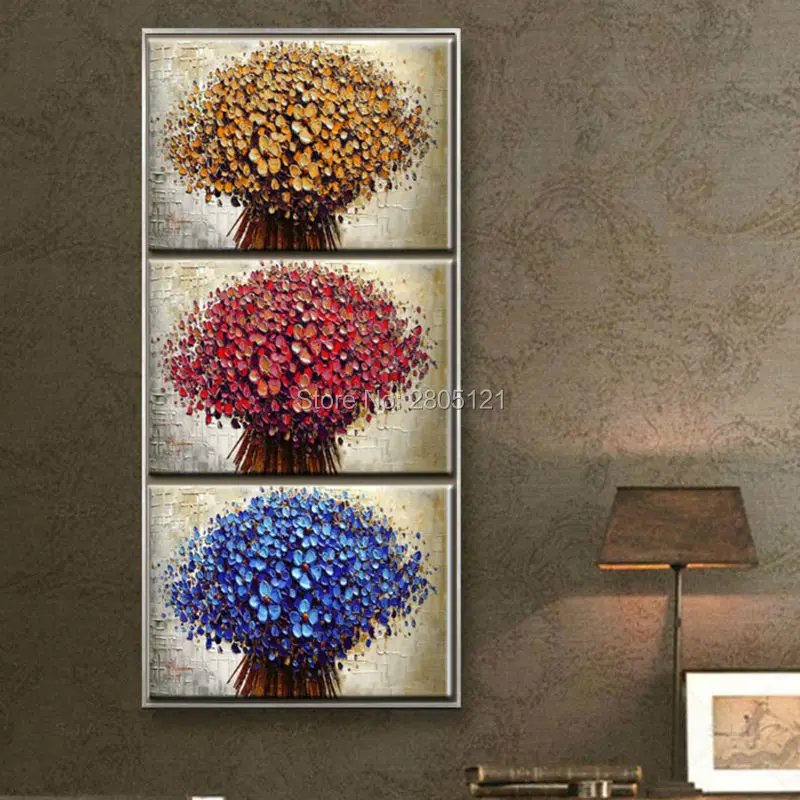 100% ручная роспись современная абстрактная картина маслом на холсте толстая