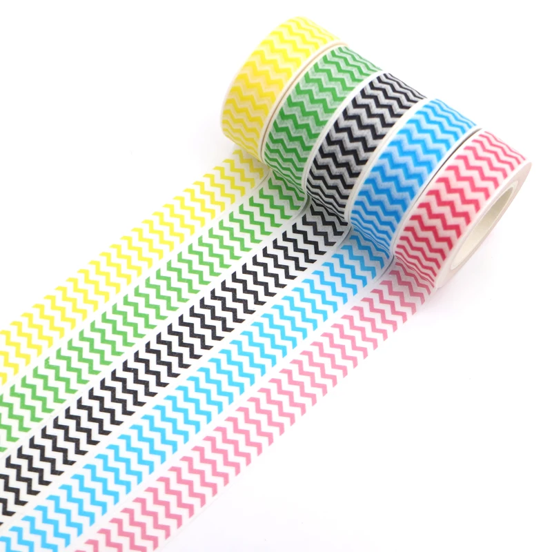 1 шт. новый геометрический узор и волны васи лента Сделай Сам Украшение