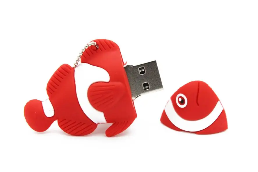 JASTER USB 3,0 милый мультфильм животных рыбы Usb флэш-накопитель карта памяти, Флеш накопитель pendrive 4 ГБ 8 ГБ 16 ГБ 32 ГБ 64 ГБ u диск