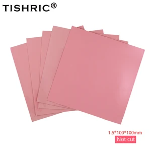 Теплопроводящая прокладка TISHRIC для охлаждения процессора, Мягкие силиконовые прокладки 1,5 мм для чипов графическая карта для ноутбука