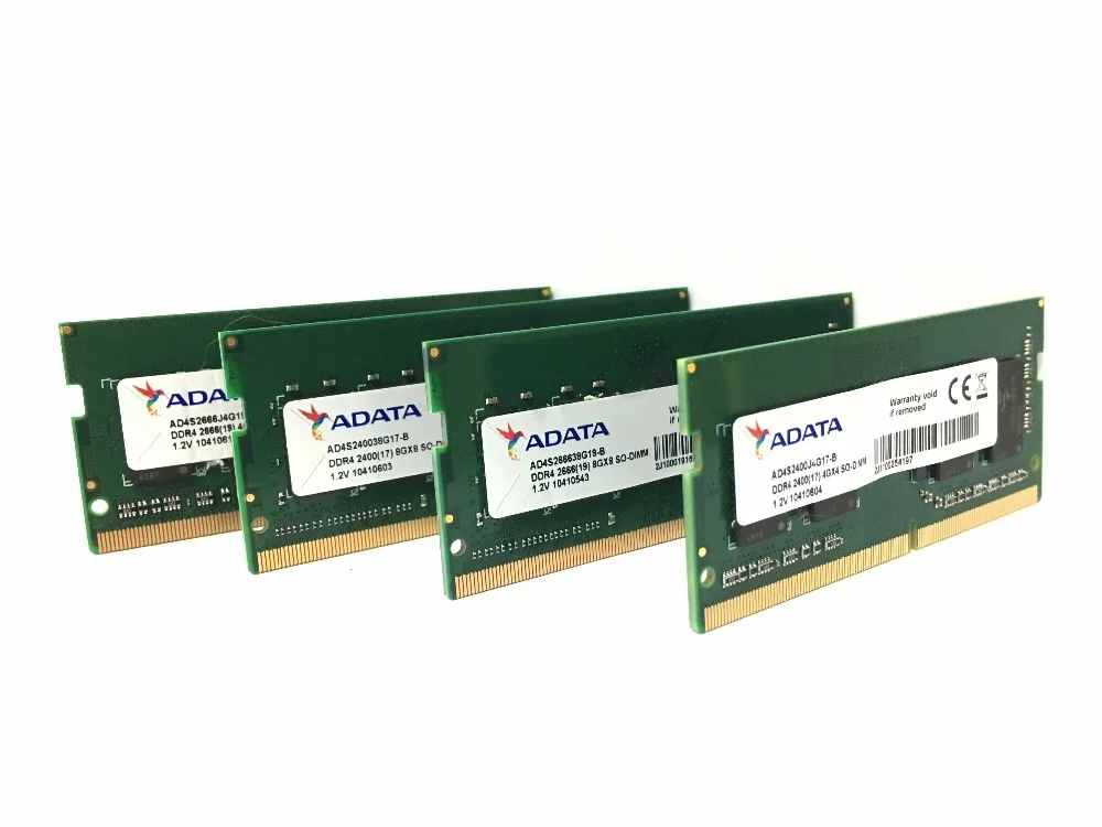 ADATA NB 4 ГБ 8 4G 8G модуль памяти для компьютера PC4 DDR4 2666 МГц ОЗУ|Оперативная память| |