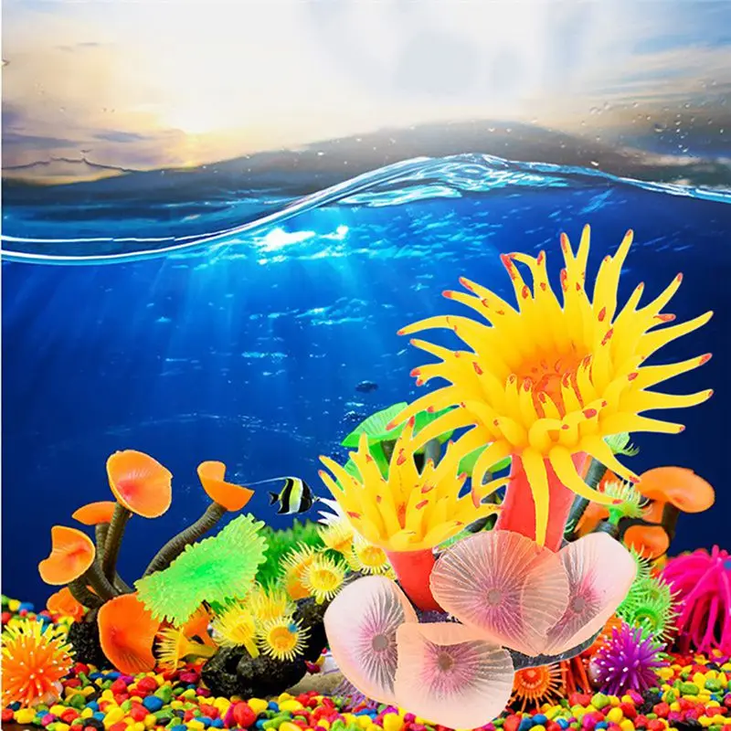 

Aquarium Simulation Coral Landscaping Decoration Fish Aquarium Decoration Artificial Sea Tree for Fish Tank Resin Ornaments
