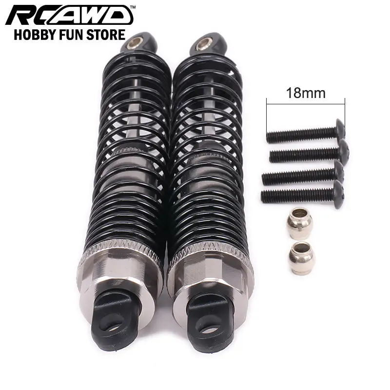 Амортизатор RCAWD для HPI Bullet3.0 ST/MT 1/10 Rc автомобиль обработанный алюминиевый 106 мм