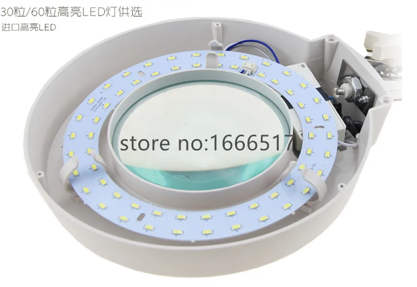 Светодиодный увеличитель настольной лампы лупа для старого чтения электронный